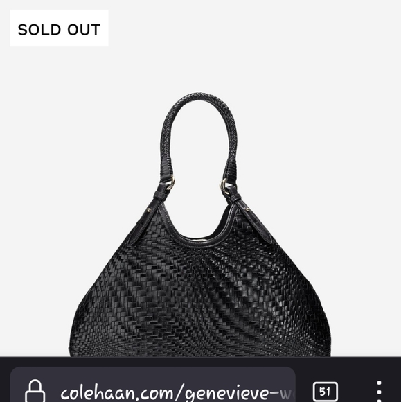 Cole Haan Handbags - Genevieve Weave Large Triangle Tote